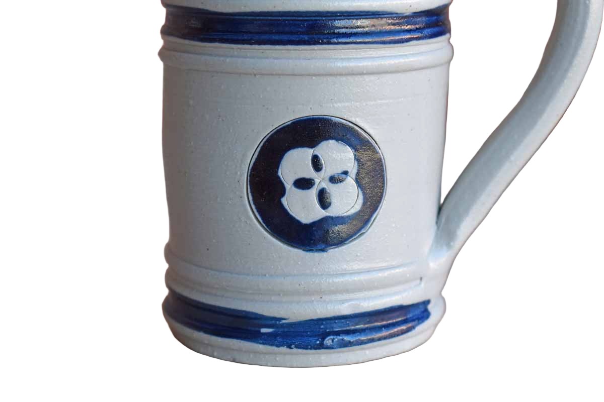 Williamsburg Restoration (Virginia) Salt Glazed Stoneware Stein/Mug