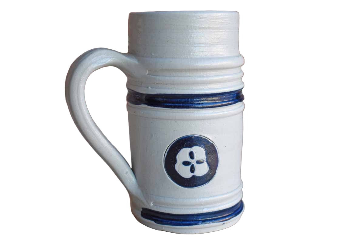 Williamsburg Restoration (Virginia) Salt Glazed Stoneware Stein/Mug