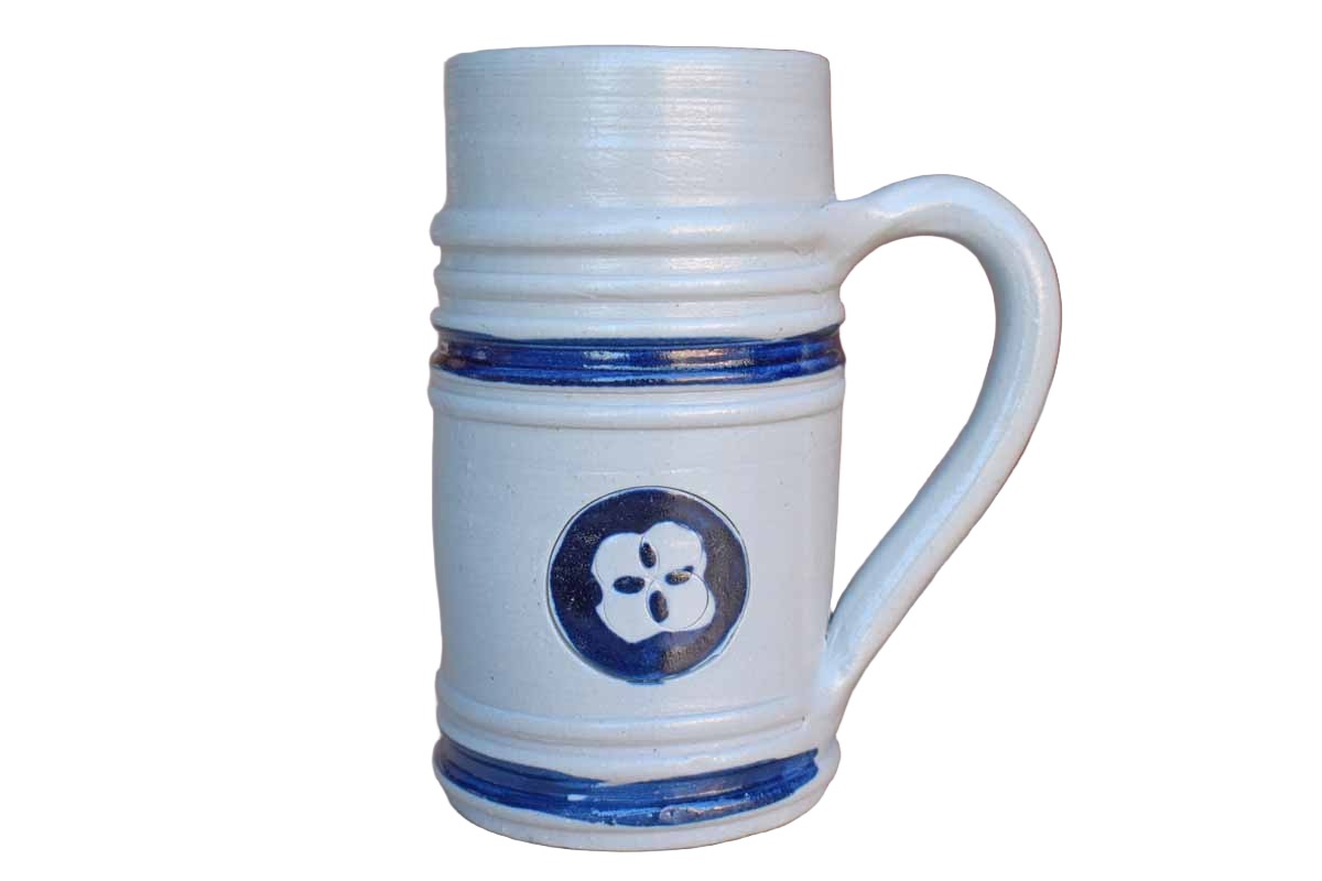 Williamsburg Restoration (Virginia) Salt Glazed Stoneware Stein/Mug