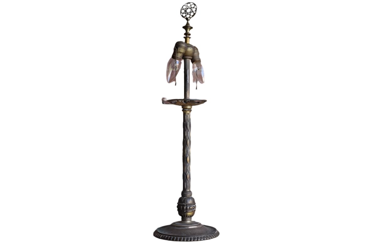 Heavy VERY OLD Bronze Lamp (Pickup Only)