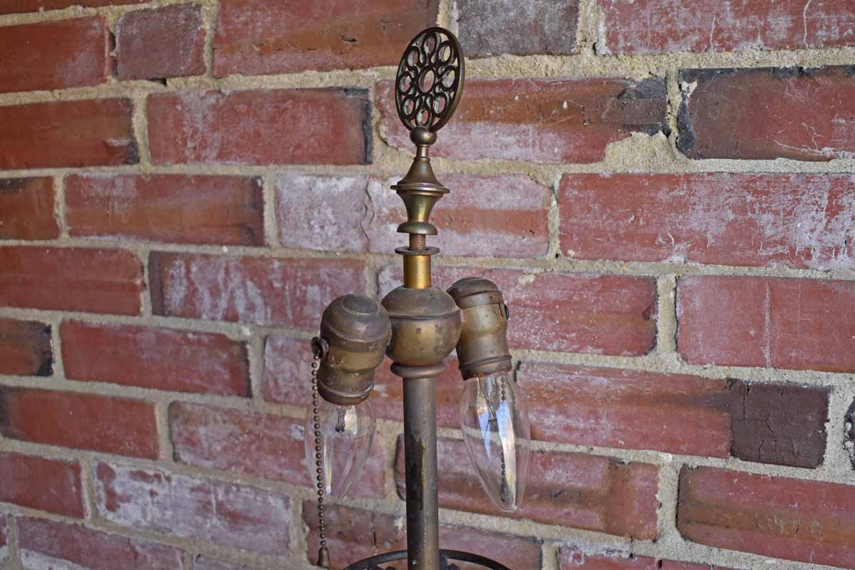 Heavy VERY OLD Bronze Lamp (Pickup Only)