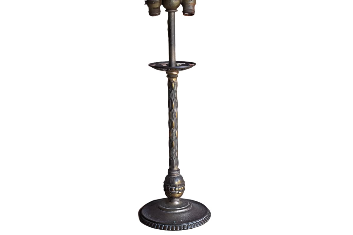 Heavy VERY OLD Bronze Lamp (Pickup Only)