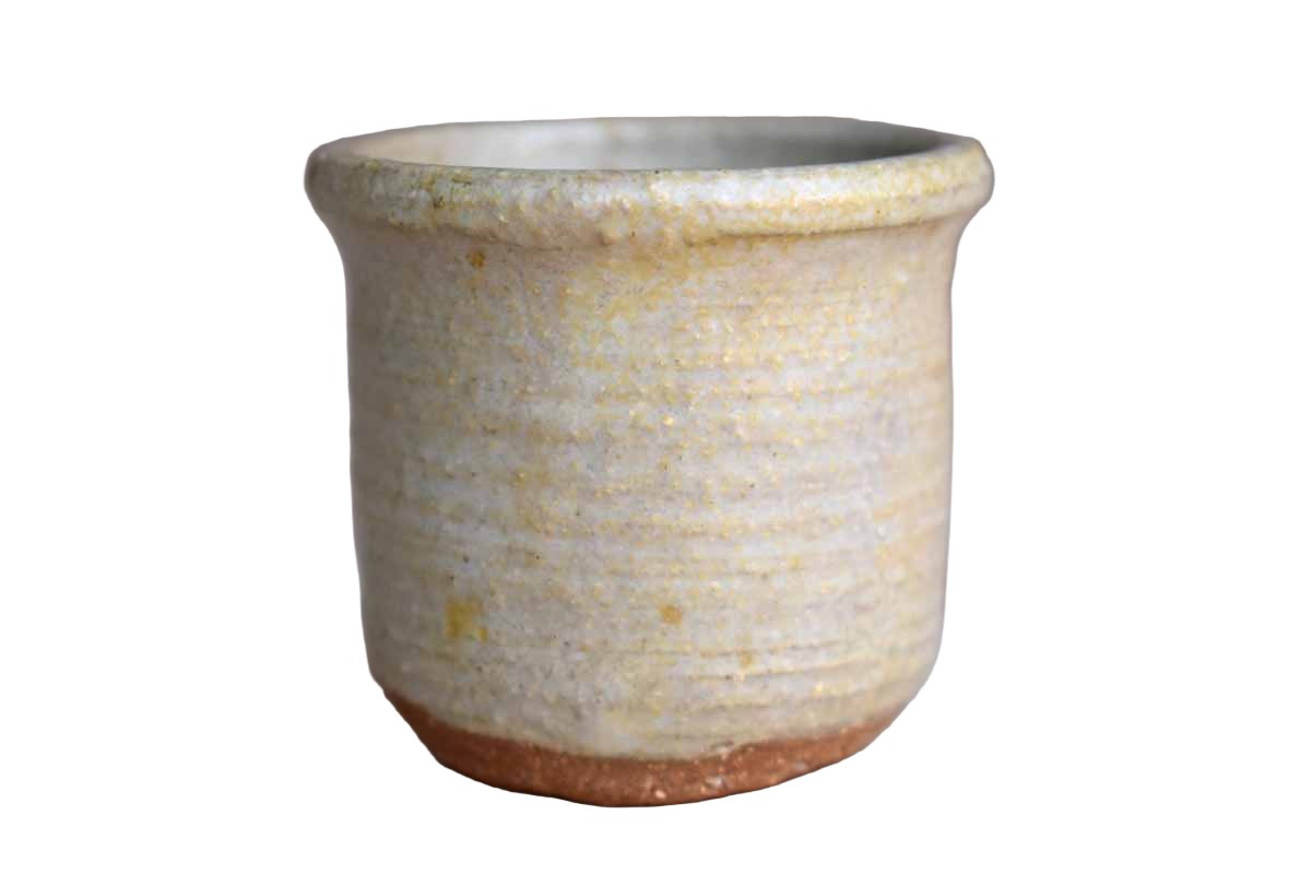 Tiny Handmade Brown Stoneware Bowl