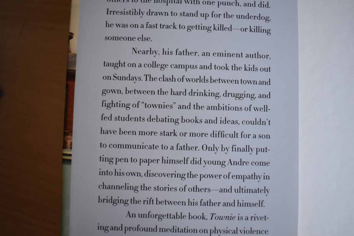 Townie: A Memoir by Andre Dubus III
