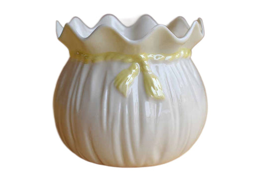 Belleek (Ireland) Little Porcelain "Tied Pouch"