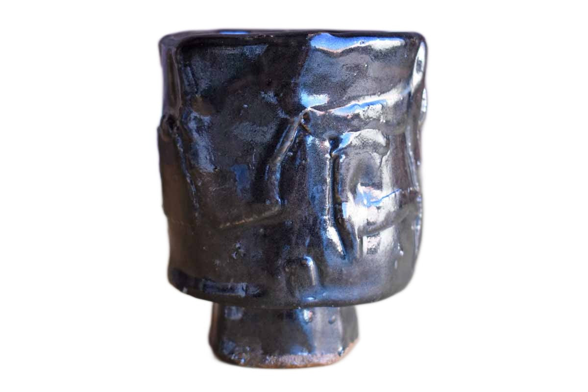 Dark Brown Pedestal Cup