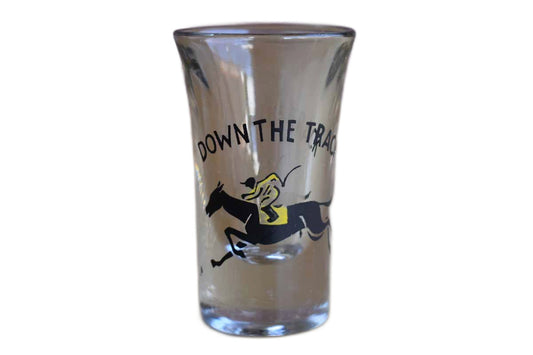 "Down the Track" Shot Glass