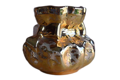 Holley Ross Distinguished China (Pennsylvania, USA) Ceramic "Bow" Vase or Pencil Cup
