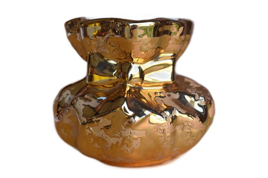 Holley Ross Distinguished China (Pennsylvania, USA) Ceramic "Bow" Vase or Pencil Cup