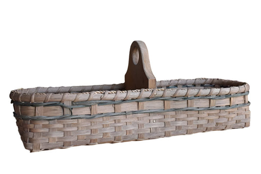 Handmade Long Handled Basket by Robin M. Godonis (Pickup or Special Delivery)
