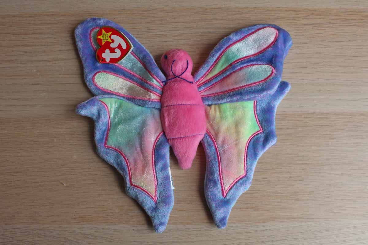 Ty Inc. (Illinois, USA) 1999 Flitter the Butterfly Beanie Baby