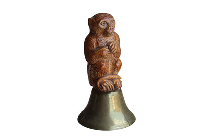 Souvenir Brass Monkey Bell from Lake Harmony Pennsylvania