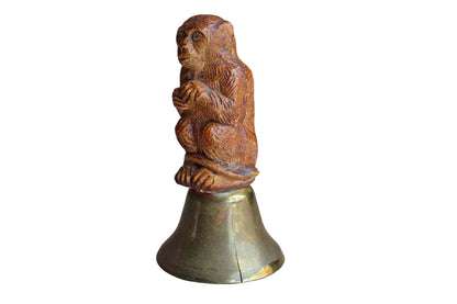 Souvenir Brass Monkey Bell from Lake Harmony Pennsylvania