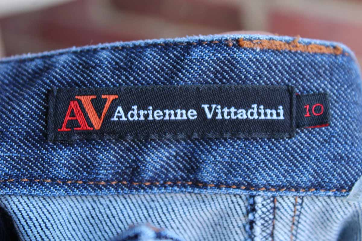 Adrienne Vittadini Denim Swing Skirt, Size 10