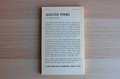 Selected Poems of Ezra Pound