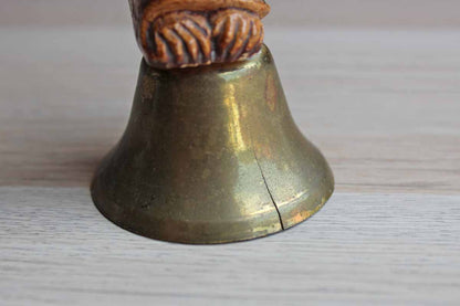 Souvenir Brass Monkey Bell from Lake Harmony Pennsylvania