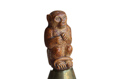 Souvenir Brass Monkey Bell from Lake Harmony Pennsylvania