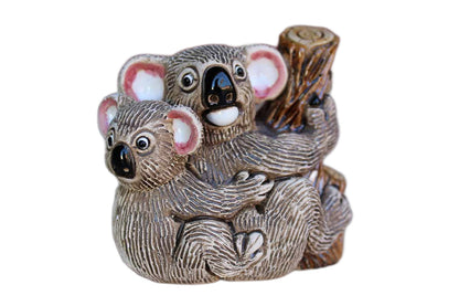 Coad (Peru) 3" Koala Bear Mother and Baby Figurine