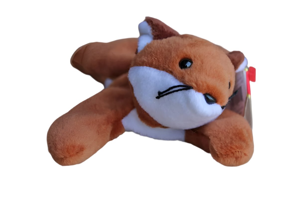 Ty Inc. Illinois USA 1996 Sly the Fox Beanie Baby The