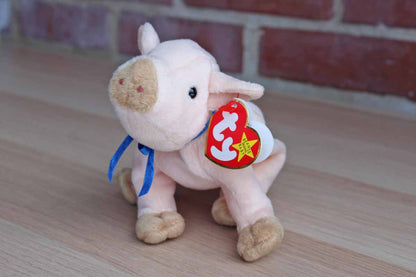 Ty Inc. (Illinois, USA) 1999 Knuckles the Pink Pig Beanie Baby