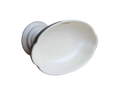 Royal Haeger Potteries (Illinois, USA) Flower-Ware Matte White Pedestal Planter