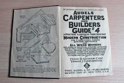 Audels Carpenters and Buildings Guides Volumes 1-4