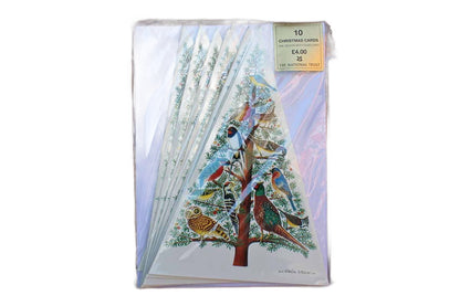 10 Christmas Cards in Yew Tree Designed by Carla Steen from The National Trust