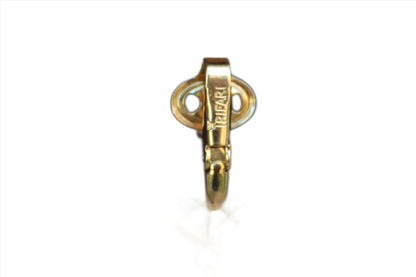 Trifari (USA) Gold Tone Non-Pierced Dangling Earrings