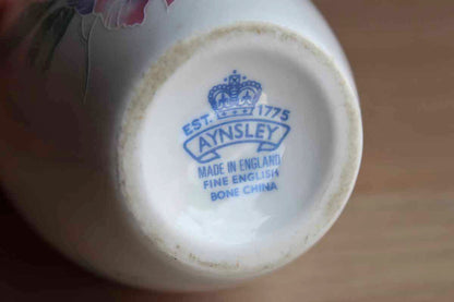 John Aynsley (England) Little Sweetheart Bone China Bud Vase