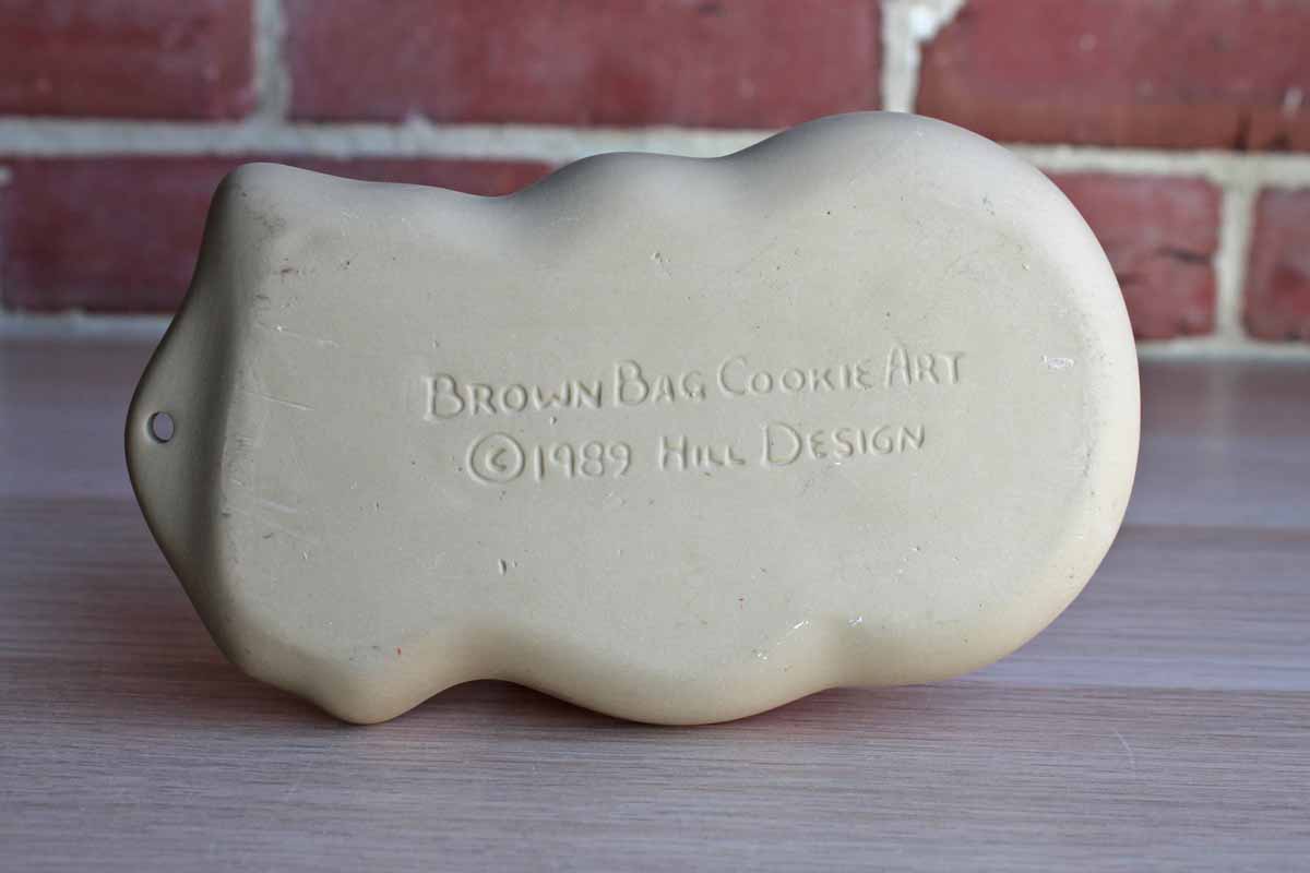 Brown Bag Cookie Art (New Hampshire, USA) Stoneware Cookie Mold of Pig –  The Standing Rabbit