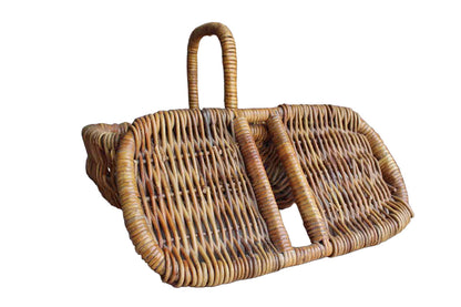 Ribbed Fanny Basket with Lid (Pickup Only)