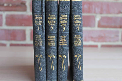 Audels Carpenters and Buildings Guides Volumes 1-4