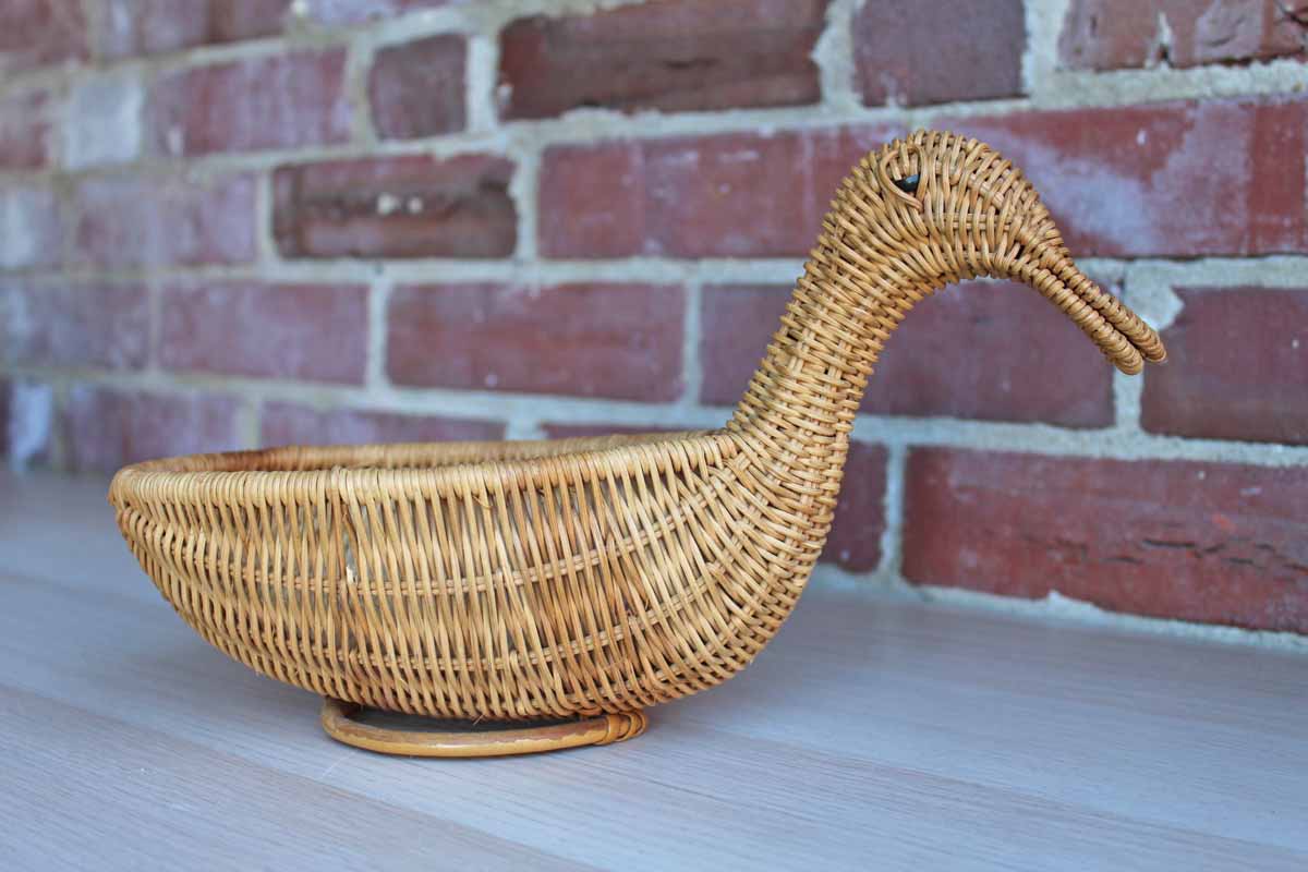 Hand Woven Duck Basket