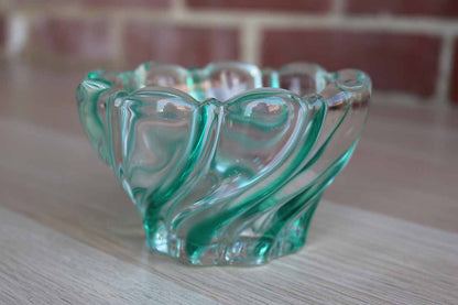 Mikasa Peppermint Green Glass Candy Dish