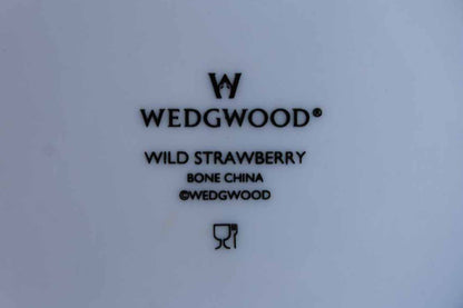 Wedgwood (England) Wild Strawberry Handled Dish