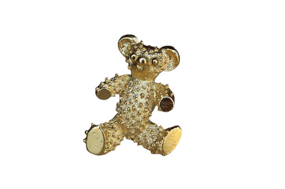 Gerry's Creations (USA) Gold Tone Teddy Bear Brooch