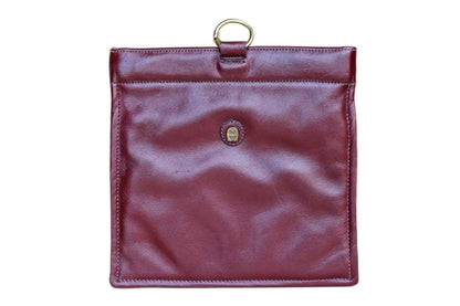 Etienne Aigner (New York, USA) Antic Red Leather Small Flex Frame Purse
