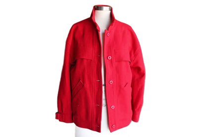 Woolrich (Pennsylvania, USA) Red Wool Woman's Jacket, Size Small