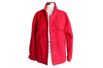 Woolrich (Pennsylvania, USA) Red Wool Woman's Jacket, Size Small