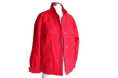 Woolrich (Pennsylvania, USA) Red Wool Woman's Jacket, Size Small