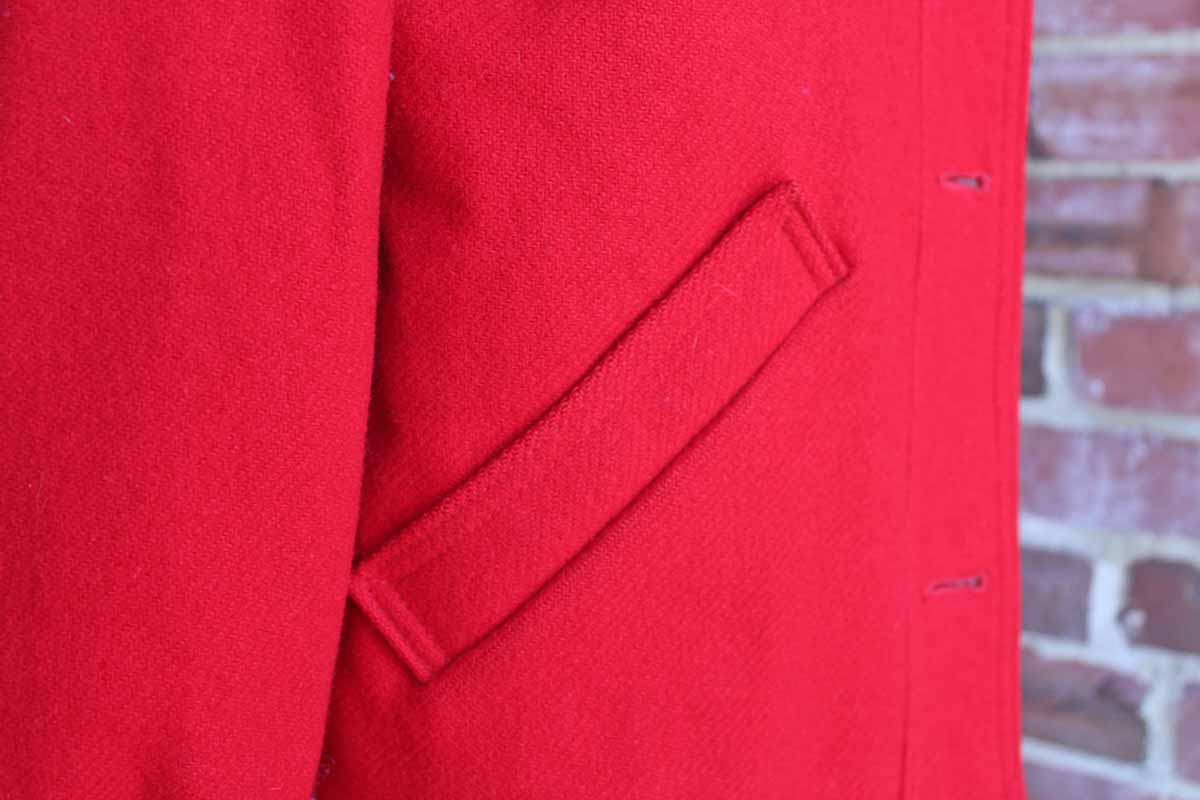 Woolrich (Pennsylvania, USA) Red Wool Woman's Jacket, Size Small