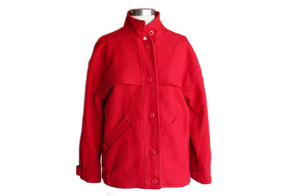 Woolrich (Pennsylvania, USA) Red Wool Woman's Jacket, Size Small