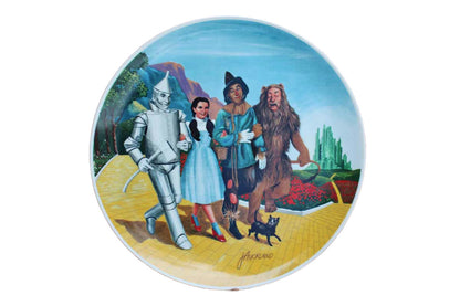 Edwin M. Knowles China Company (West Virginia, USA) "The Grand Finale" Wizard of Oz Limited Edition Plate