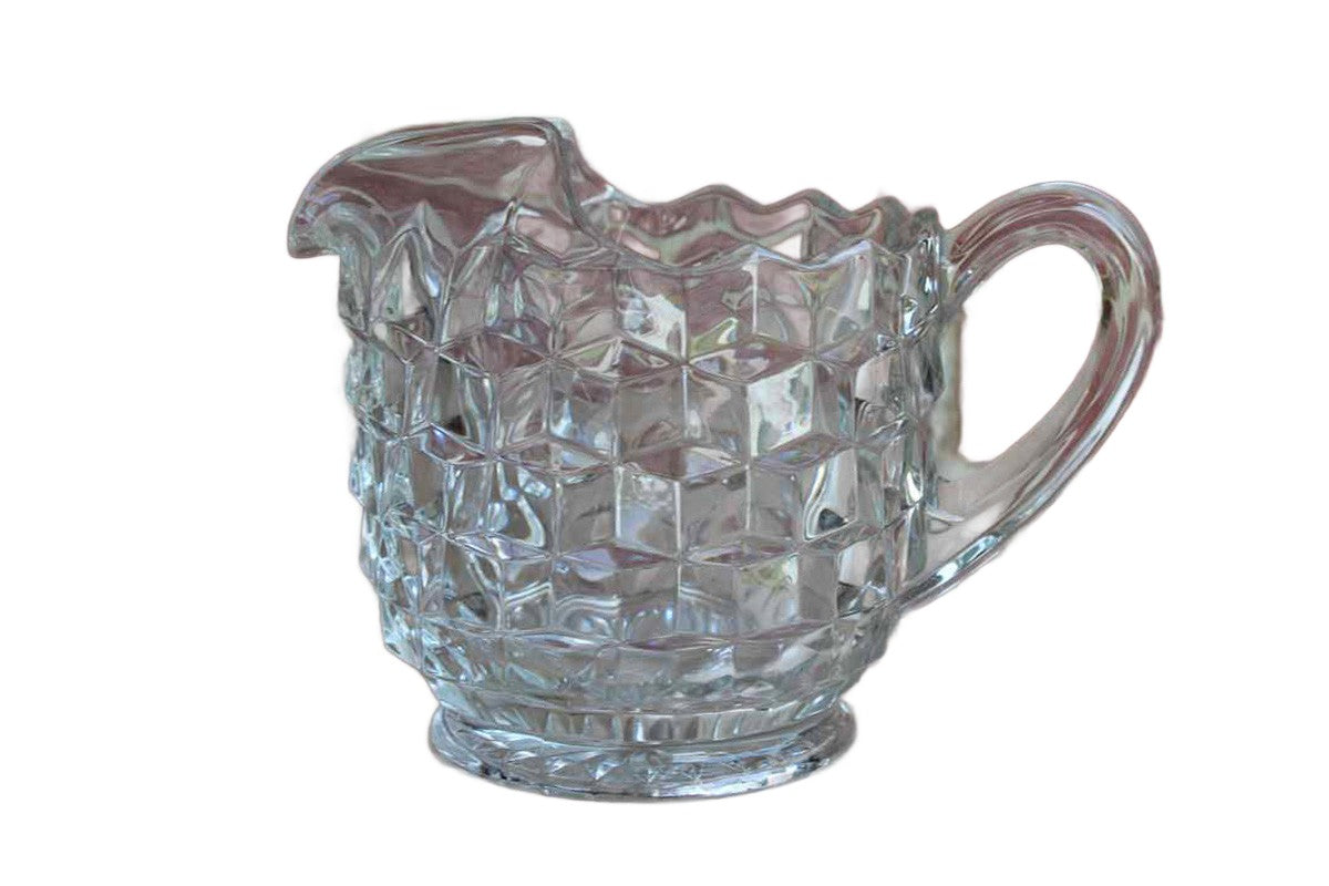 Fostoria Glass Company (West Virginia, USA) American Clear Glass Pitcher