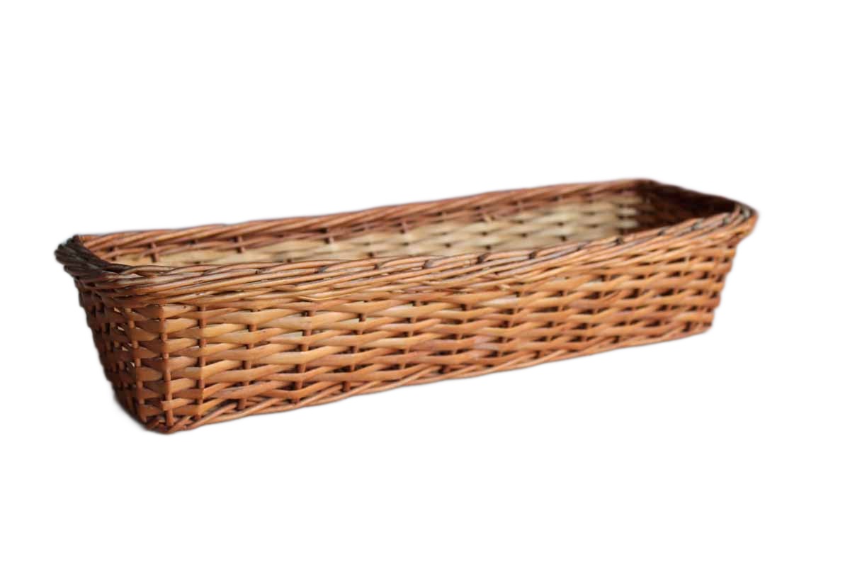 Hand Woven Long Basket