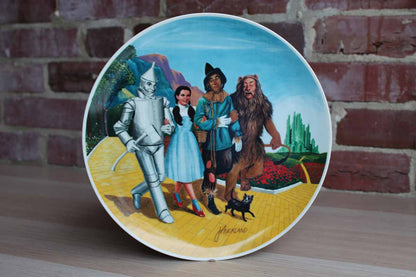 Edwin M. Knowles China Company (West Virginia, USA) "The Grand Finale" Wizard of Oz Limited Edition Plate