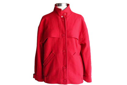 Woolrich (Pennsylvania, USA) Red Wool Woman's Jacket, Size Small