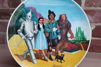 Edwin M. Knowles China Company (West Virginia, USA) "The Grand Finale" Wizard of Oz Limited Edition Plate