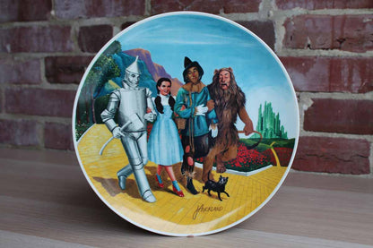 Edwin M. Knowles China Company (West Virginia, USA) "The Grand Finale" Wizard of Oz Limited Edition Plate