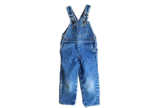 Levi Strauss & Co. (California, USA) Cotton Denim Overalls, Children's Size 4